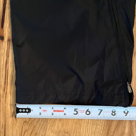 Asics Black Pants with Red and Reflective Details - Picture 5 of 7